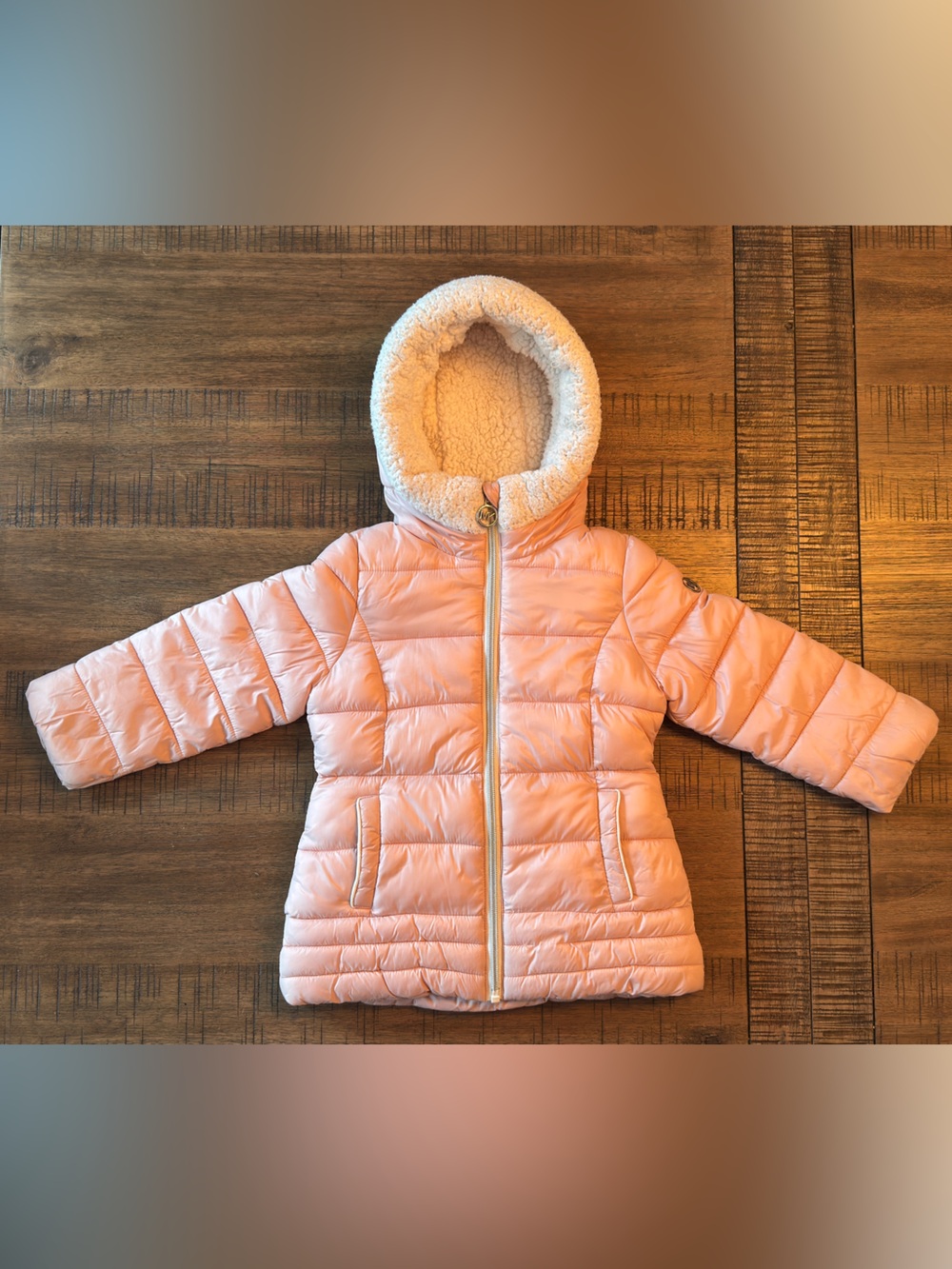 MICHAEL KORS | Toddler Light Pink Winter Jacket - 4T